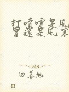 打喷嚏是风热感冒还是风寒感冒症状?