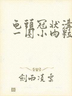 龟头冠状沟长了一圈小肉粒