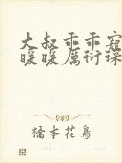 大叔乖乖宠我苏暖暖厉衍琛