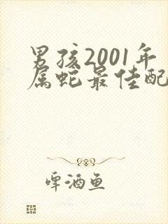 男孩2001年属蛇最佳配偶属相