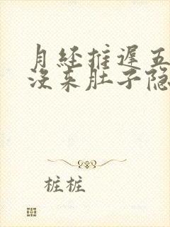 月经推迟五天还没来肚子隐隐作痛封面