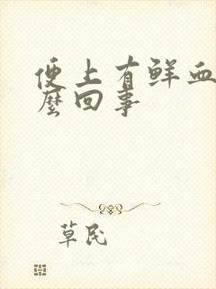 便上有鲜血是怎么回事