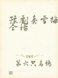 豫剧秦雪梅吊孝全场封面