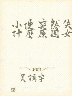 小便突然失禁是什么原因女性该怎么办?