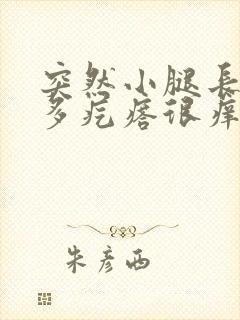 突然小腿长了很多疙瘩很痒