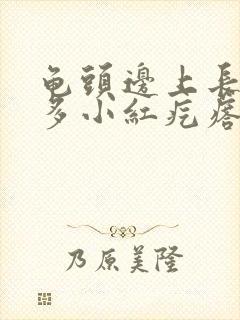 龟头边上长了好多小红疙瘩