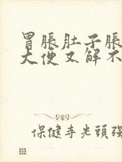 胃胀肚子胀想解大便又解不出来