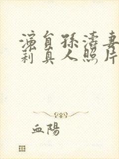 演员孙涛妻子李莉真人照片