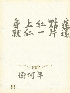 身上红点痒一抓就红一片还凸起