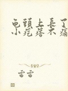 龟头上长了一圈小疙瘩不痛不痒