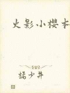 火影小樱本子库