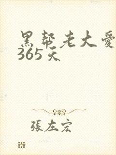 黑帮老大爱我的365天