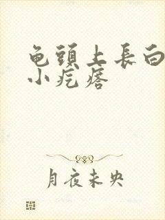 龟头上长白色的小疙瘩封面