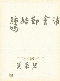 肺结节会消除掉吗