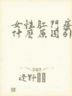 女性肛门瘙痒是什么原因引起的封面