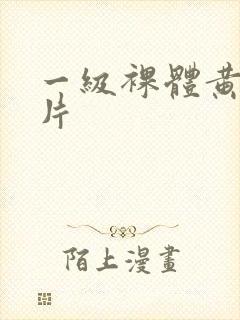 一级裸体黄色裸片封面