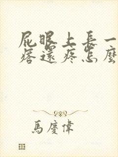 屁眼上长一个疙瘩还疼怎么回事