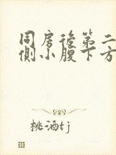 同房后第二天右侧小腹下方隐隐疼痛封面