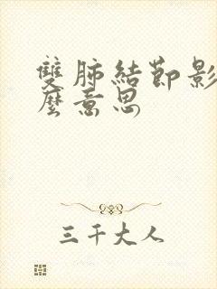 双肺结节影是什么意思