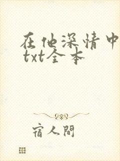 在他深情中陨落 txt全本封面