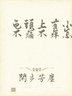 龟头上有小红斑不痛不痒怎么回事