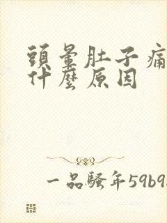 头晕肚子痛呕吐什么原因