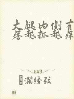 大腿内侧有红疙瘩越抓越痒封面