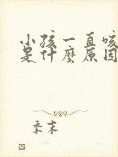 小孩一直咳不停是什么原因