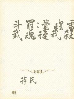 斗罗:觉醒雷帝武魂后我杀疯了封面