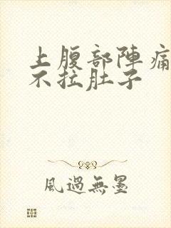 上腹部阵痛绞痛不拉肚子