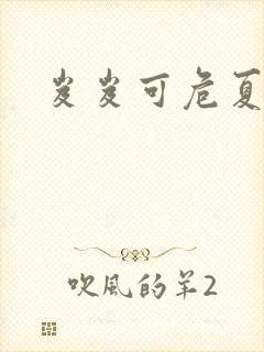 岌岌可危夏小正