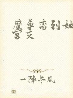 魔尊脔到她哭h宫交封面