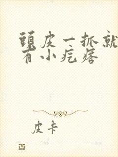 头皮一抓就疼还有小疙瘩