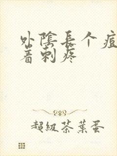 外阴长个痘痘摸着刺疼