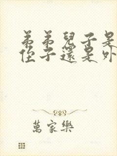 弟弟儿子是我的侄子还是外甥