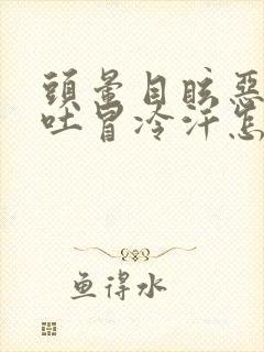 头晕目眩恶心呕吐冒冷汗怎么缓解封面