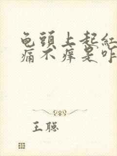 龟头上起红点不痛不痒是咋了