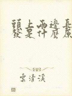 头上两边长白头发是什么原因