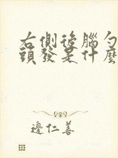 右侧后脑勺长白头发是什么原因