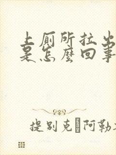 上厕所拉出血了是怎么回事