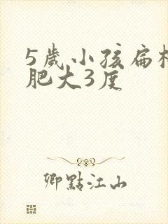 5岁小孩扁桃体肥大3度