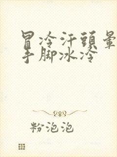 冒冷汗头晕想吐手脚冰冷