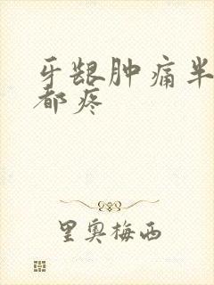 牙龈肿痛半边脸都疼