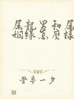 属龙男和属蛇女姻缘怎么样