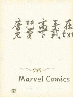 唐门高手在异世免费下载txt