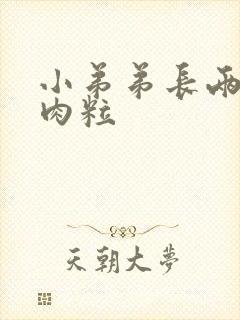 小弟弟长两个小肉粒