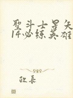 圣斗士星矢重生14必练英雄封面