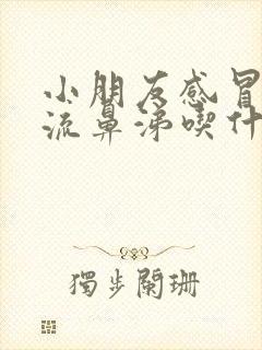 小朋友感冒发烧流鼻涕吃什么药