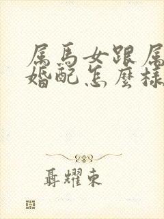 属马女跟属龙男婚配怎么样封面