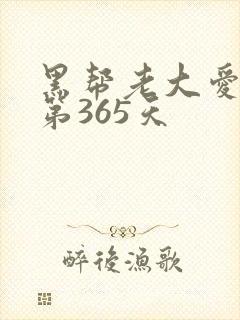 黑帮老大爱上我第365天封面